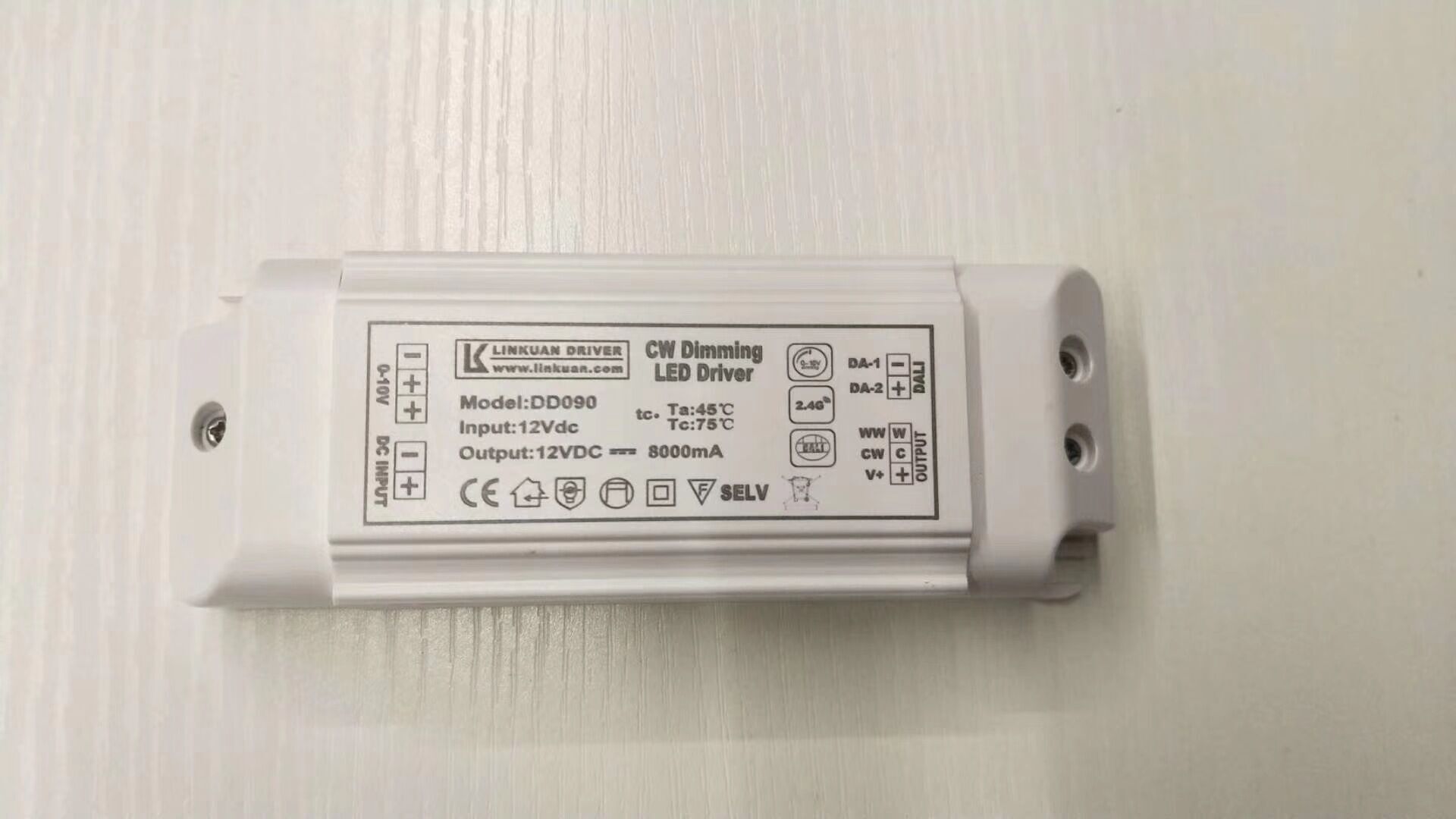 領(lǐng)冠0-10V/DALI/2.4G一體恒壓調(diào)光調(diào)色溫控制器